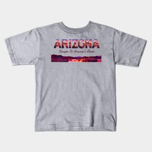 Arizona Sun Spirit Arizona's Oasis Kids T-Shirt